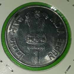 Maharana Pratap 1540 - 1597 One Rs 2003 Commemorative Coins  Obverse